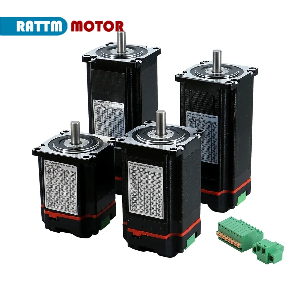42/57/60 Closed-loop Stepper Motor Driver Integrated All-in-one Machine 1000 LLine Incremental Encoder 86 Closed-loop