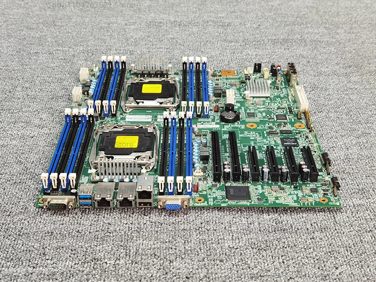 Be Suitable for Dual-way X99 Server Motherboard C612 Chip E-ATX 2680v4 Supports Independent Nvme Startup