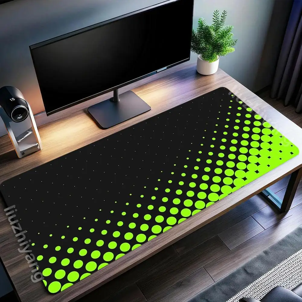 Abstract Art Mouse Pad Large Computer Office Game Table Mat 90x40 XXL Rubber Non-slip Stitched Edge Keyboard Mats Long Desk Pads