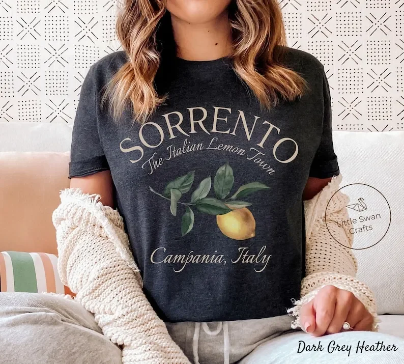 Sorrento Shirt, Italy Campania, Italian Lemons T-shirt