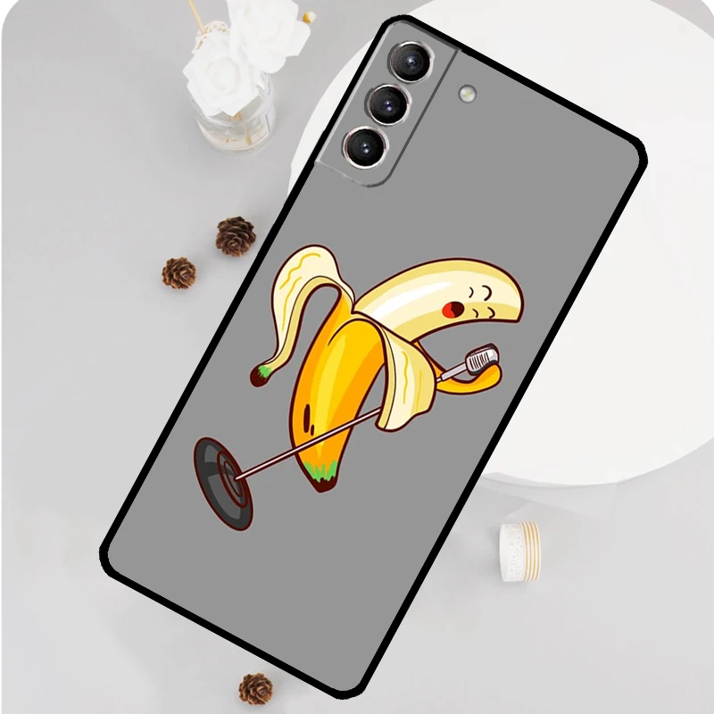 Memes Cartoon Funny Banana Phone Case For Samsung Galaxy S23 Ultra S21 S20 FE S9 S10 Plus Note 10 20 S22 Ultra Funda image 6