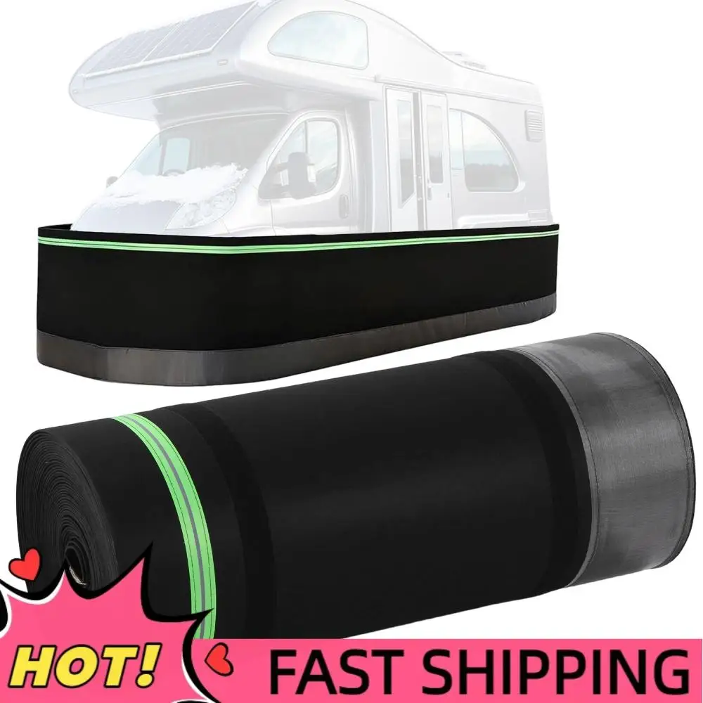 

Windproof Trailer Skirts Easy Installation Travel Trailer Skirt Panel 39.37ft Heightx85.3ft Length for Garden Outdoor Yard