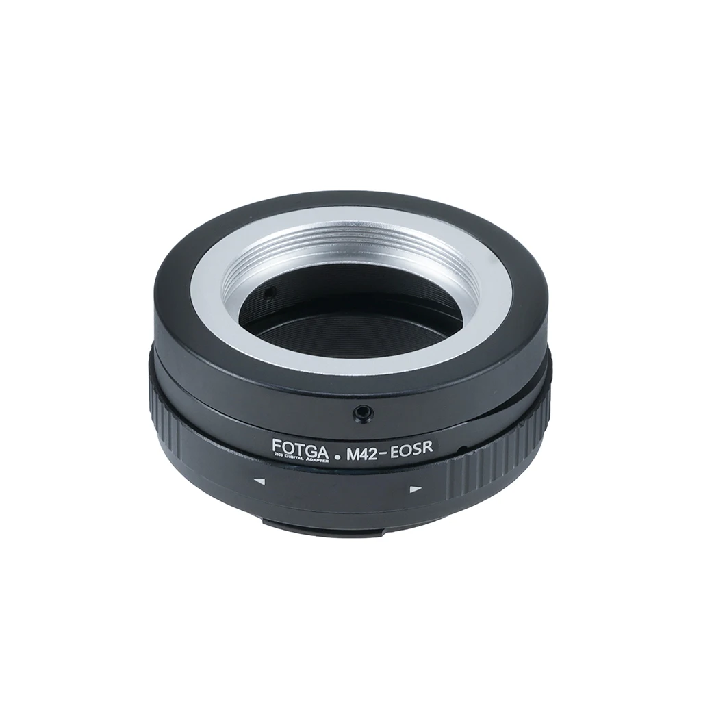 Aluminiumlegierung Adapterring M42-Objektivanschluss auf EOSR T2-Anschluss M42-EOSR Objektivadapter für Canon EOSR RP für Nikon spiegellose Kamera – Detail 13
