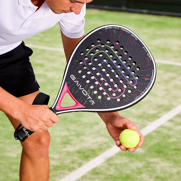 Full Carbon fiber material pad - Padel Racket Carbon review and price