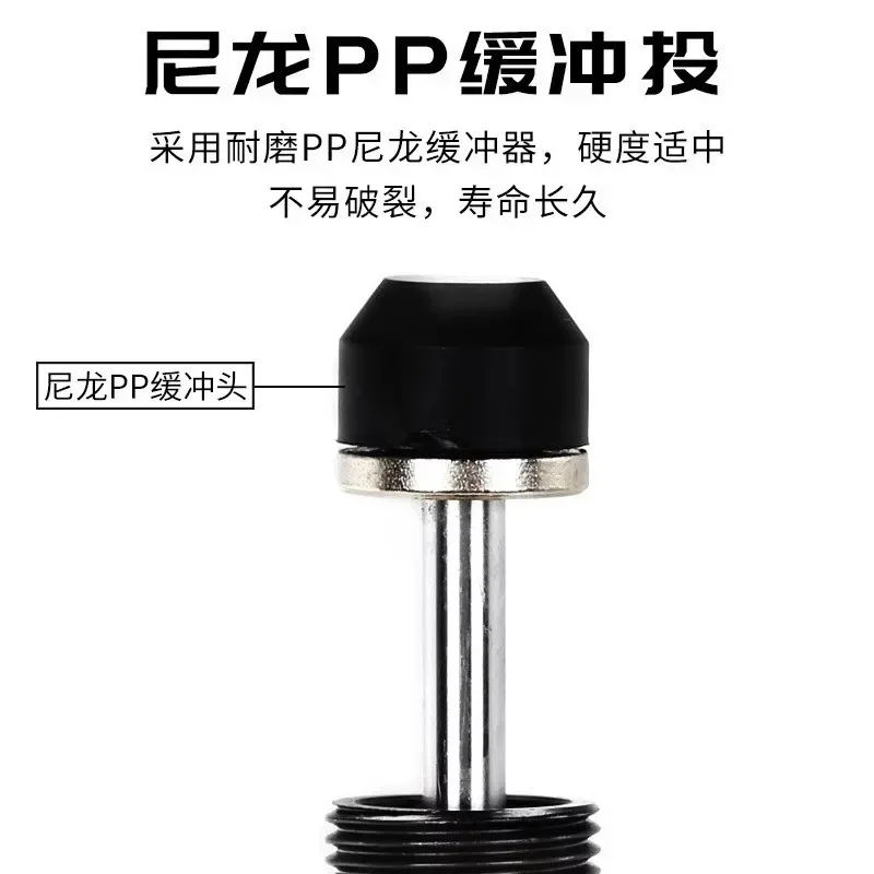 Amortecedor hidráulico D ar JJNC série 0 coluna C0806 bidirecional 1210 A1412 215 2725 amortecimento de cilindro e absorção de choque