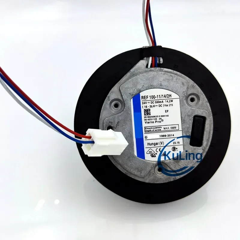 New Fan REF 100 11/14/2 H 2U for KUKA Robot C4 Control Cabinet 00-250-623