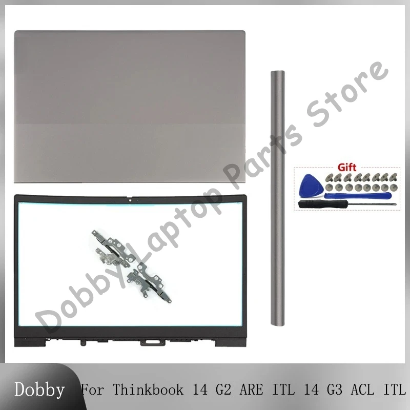 Carcasa Trasera Original Nueva para Laptop Lenovo Thinkbook 14 G2 ARE ITL 14 G3 ACL ITL, Repuesto de Tapa Superior LCD 5CB1K18593 5CB1B02549