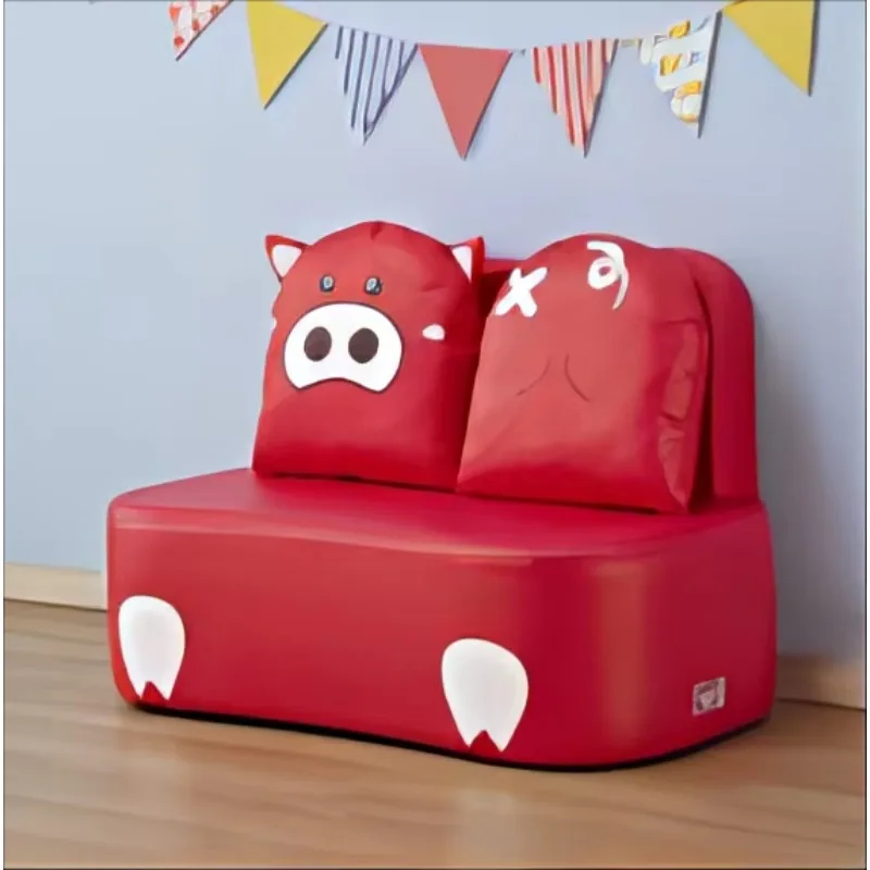 Soft and Comfortable Combination Children's Soft Sofa Children's Soft Toy  Any Combination Folding Mini Sofa