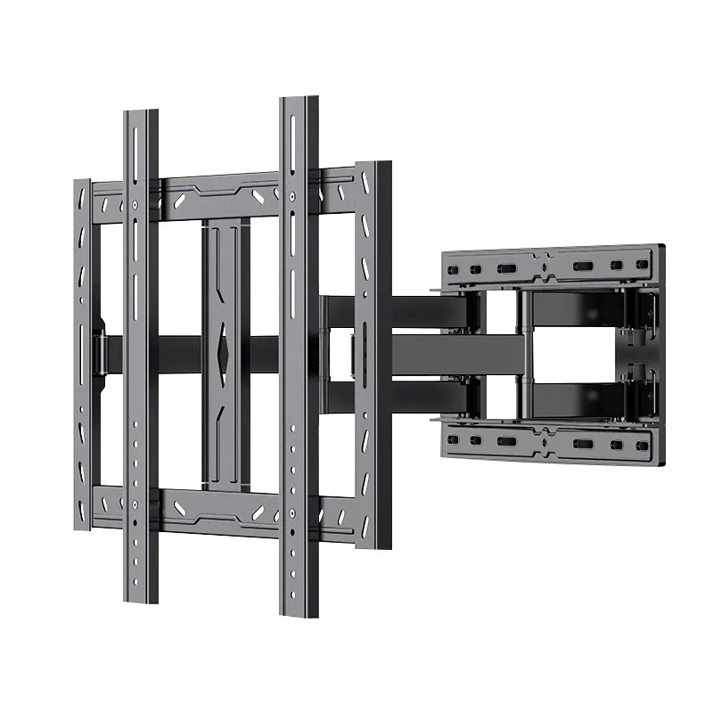 Retractable LCD Bracket TV Wall Mount Tilting Swivel Wall Stand Adjustable Mount Arm Fit for 40-90