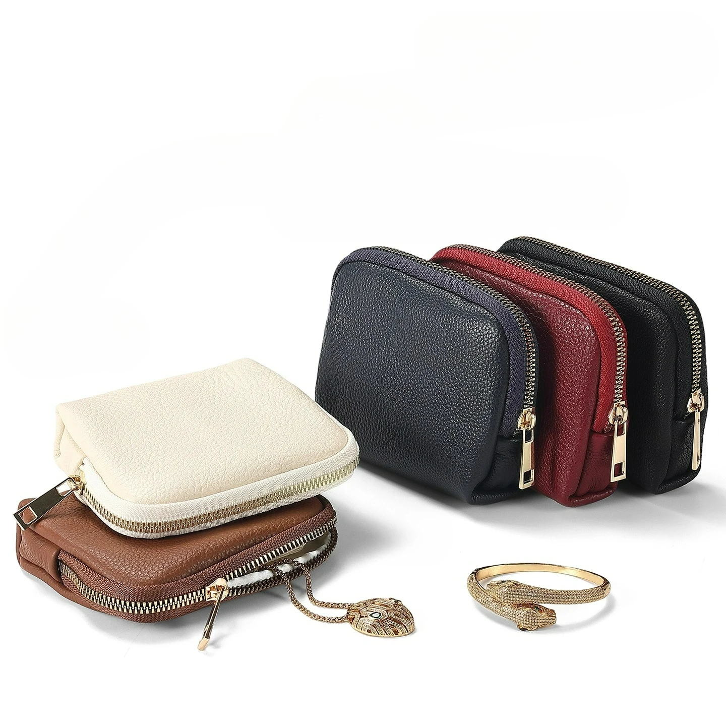 

Jewelry multi-layer storage box, bracelet, necklace, jewelry storage bag, portable stationery storage bag