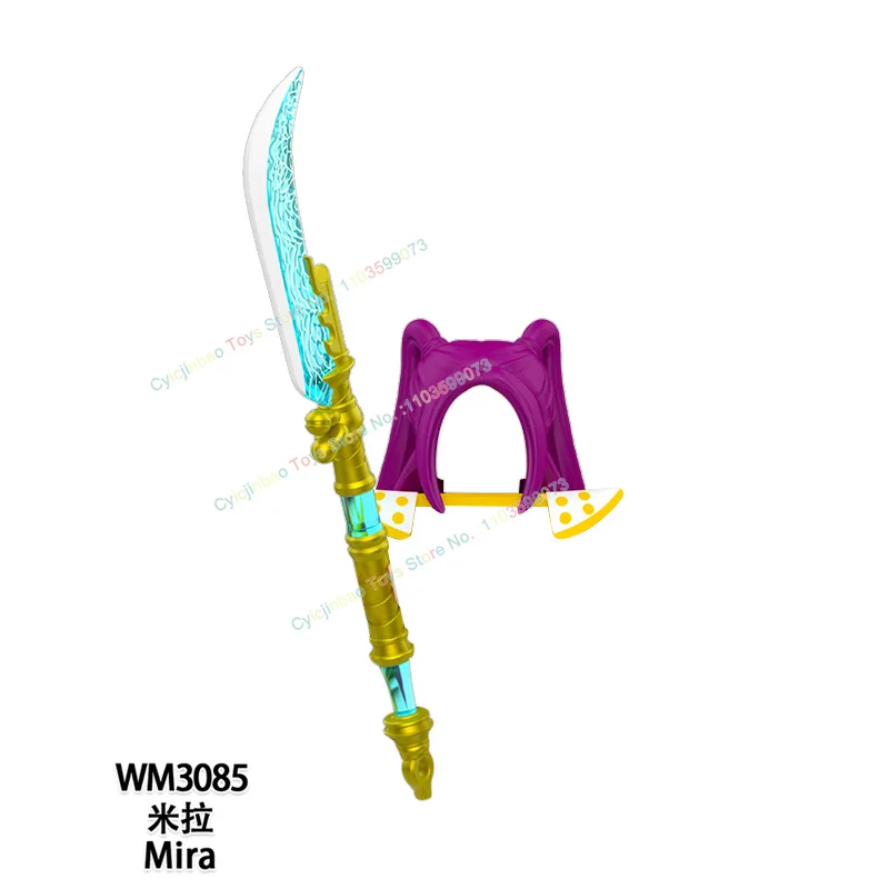 WM6229 ชุดตัวต่อการ์ตูนอนิเมะใหม่ กลุ่มสาวน้อย ของเล่นตัวต่อ DIY แบบประกอบเอง