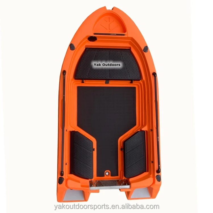 Outdoors Versatile 10ft Mini Jet Boat 8-20mm Power Ka for 2 Persons 300KGS Outdoor Adventures Plastic Material