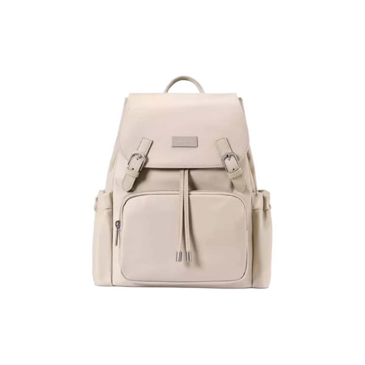 Mochila de tecido SAMSONITE média feminina bege/roxo/azul