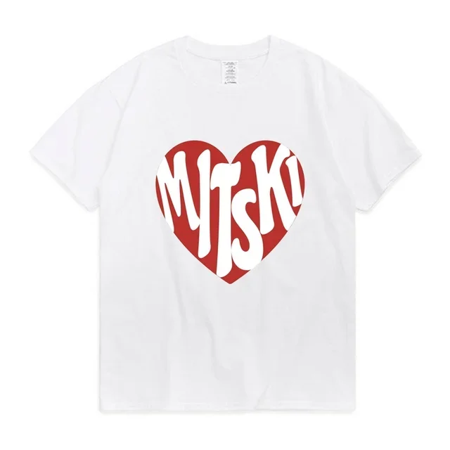 Mitski Nice Hair Graphic T Shirt Men Women Manga Harajuku Romantic Cotton Tops Summer Short Sleeve Fashion Tee Ropa Hombre