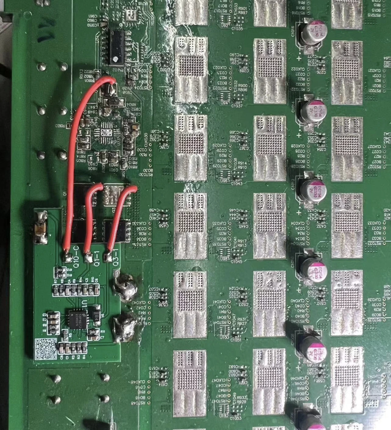 Imagem -02 - Antminer l3 Mais Hashboard Lgsg Buck Chip Substituição Board U73 Localização l3 Mais Lgsg Substituição do Módulo Fonte de Alimentação Step-down