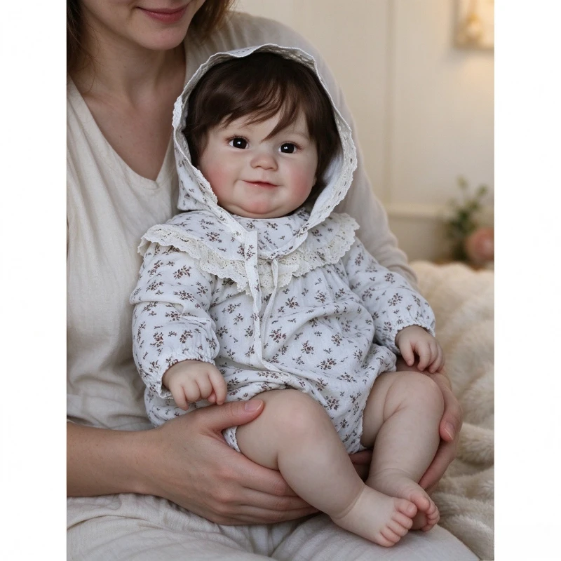 60CM Reborn Toddler Lifelike Maddie  Princess High Quality Hand Paint Multiple Layers with Visible Veins for Gifts