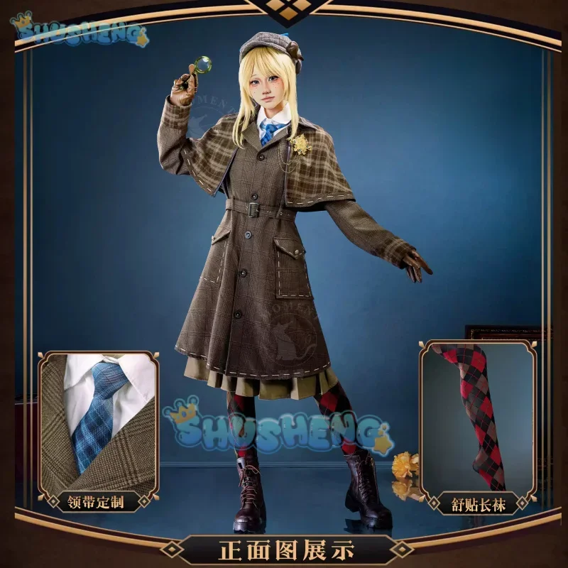 

2025 Halloween Carnival Party Christmas Play Role Clothes Clothing Game Identity Ⅴ Emma Woods Gardener Cosplay Costume Uniform