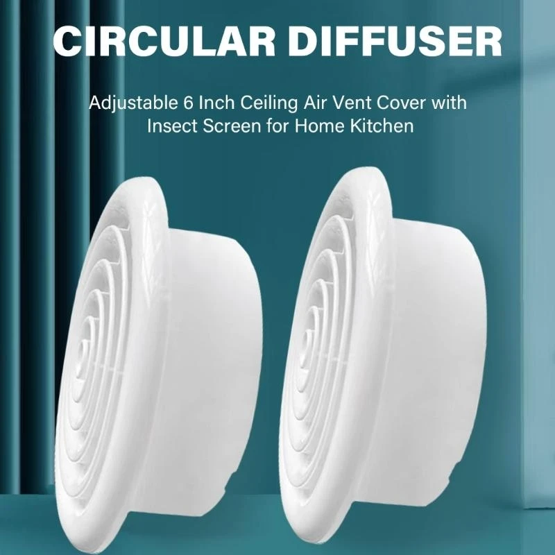 Круглый потолочный вентиляционное отверстие для Abs Текстуры ванная комната выхлопная кухня воздушные потоки подходит для кухни