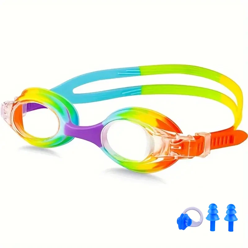 Antibeschlag-Schwimmbrille für Kinder im Alter von 3–12 Jahren, wasserdicht, klare Sicht, keine Lecks, schnell verstellbarer Riemen, Schwimmbrille für Kinder – Detail 6