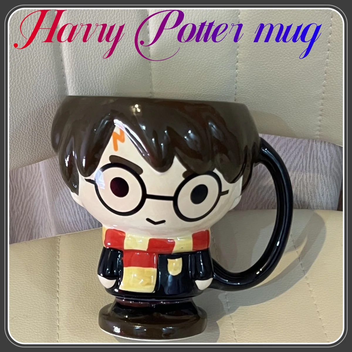 

Large Capacity Harry Potter Mug Coffee Cup Ins Style Ceramic Cup Anime Peripheral Character Water Cup Xmas