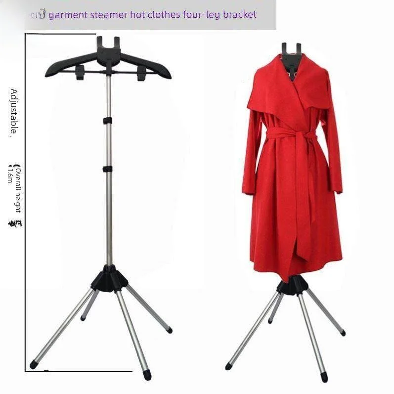 

Портативный отпариватель для одежды с вешалкой, набор из трех предметов, регулируемая вешалка-органайзер для хранения, аксессуары для ухода за одеждой