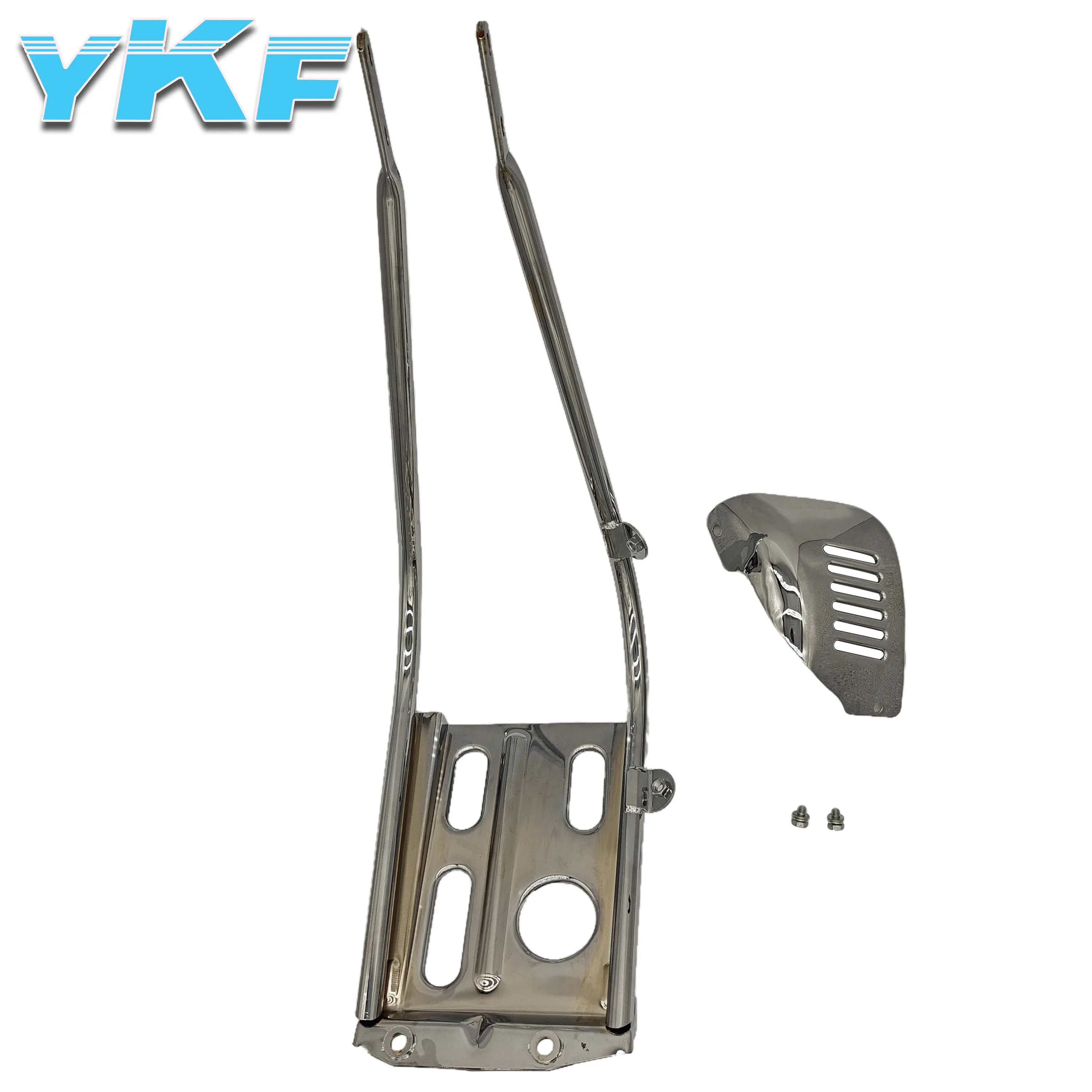 ct70 mini trail Hko Ko Silver Chrome or Black Engine Guards Model 69-79 with Spark Plug Cap for DAX CT70