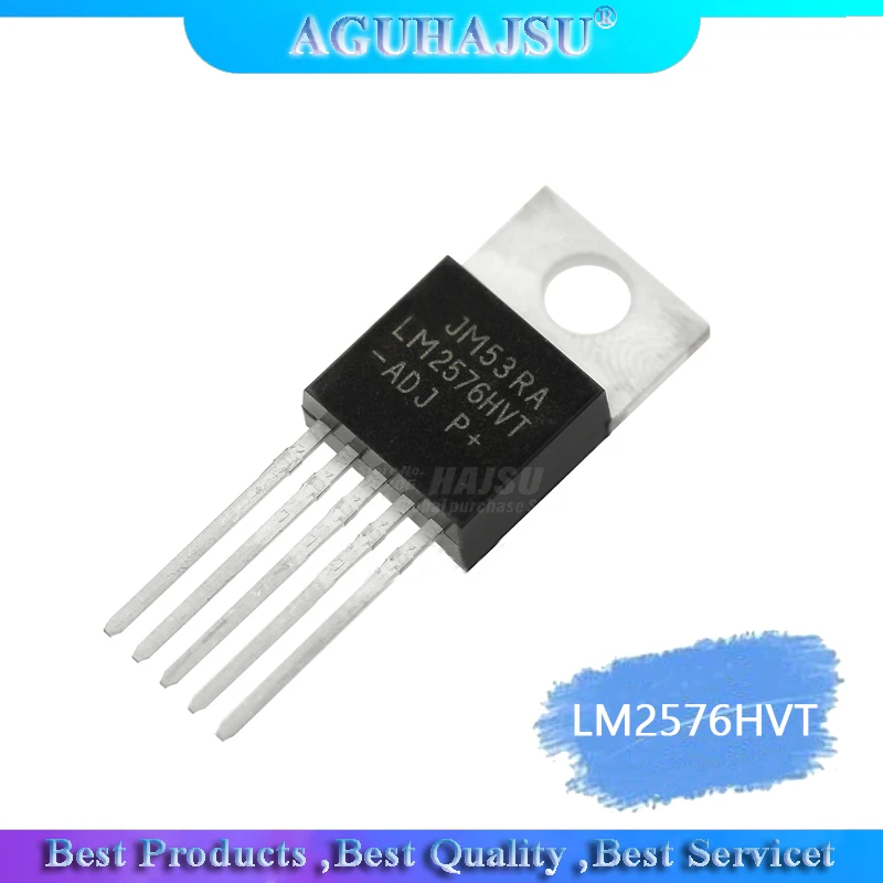 10pcs LM2576HVT-ADJ TO220-5 LM2576 LM2576HV-ADJ LM2576-ADJ TO220 new Regulators