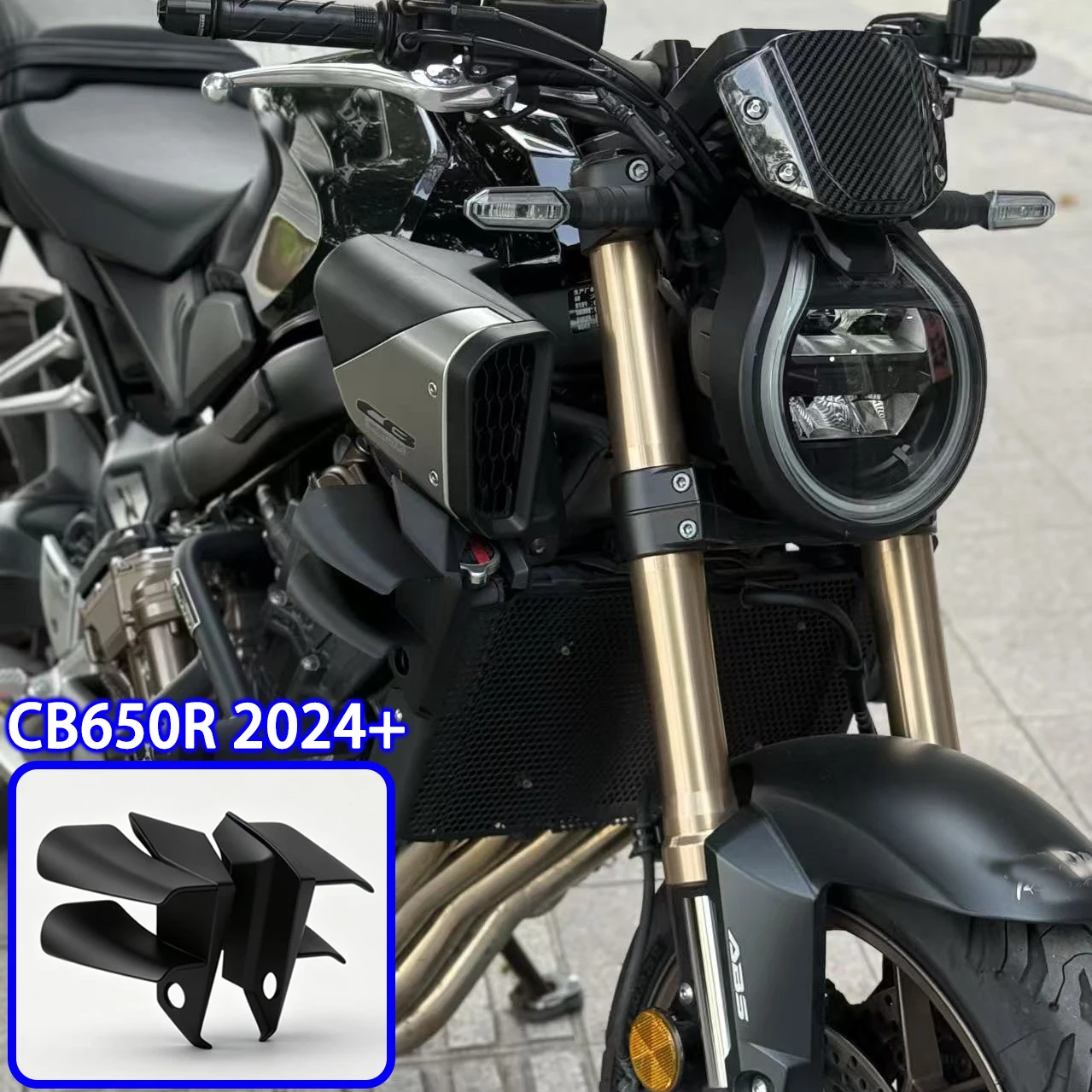 accesorios-para-motocicletas-aleron-lateral-para-honda-cb650r-2024-2025-2026-cb-650-r-motorgp-aleron-aerodinamico-fijo