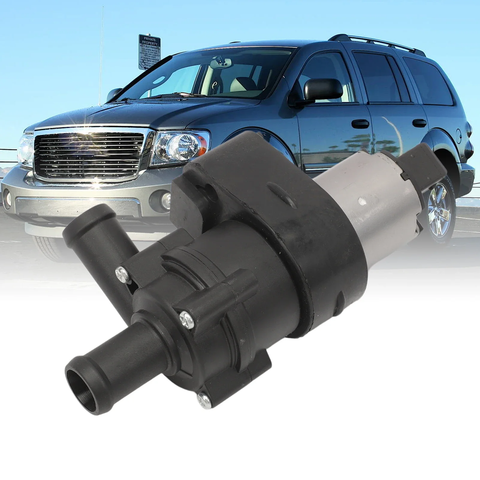 5W6002 Electric Auxiliary Water Pump 55056340AA Compatible with 2004-2007 Durango 2007 Aspen 902-063