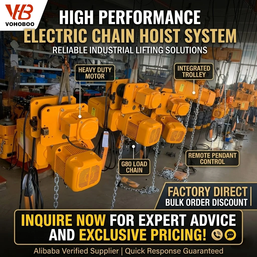 1ton 2ton New ER Electric Chain Hoist With 380v Voltage Low Price Endless Chain Hydraulic Engine Hoist