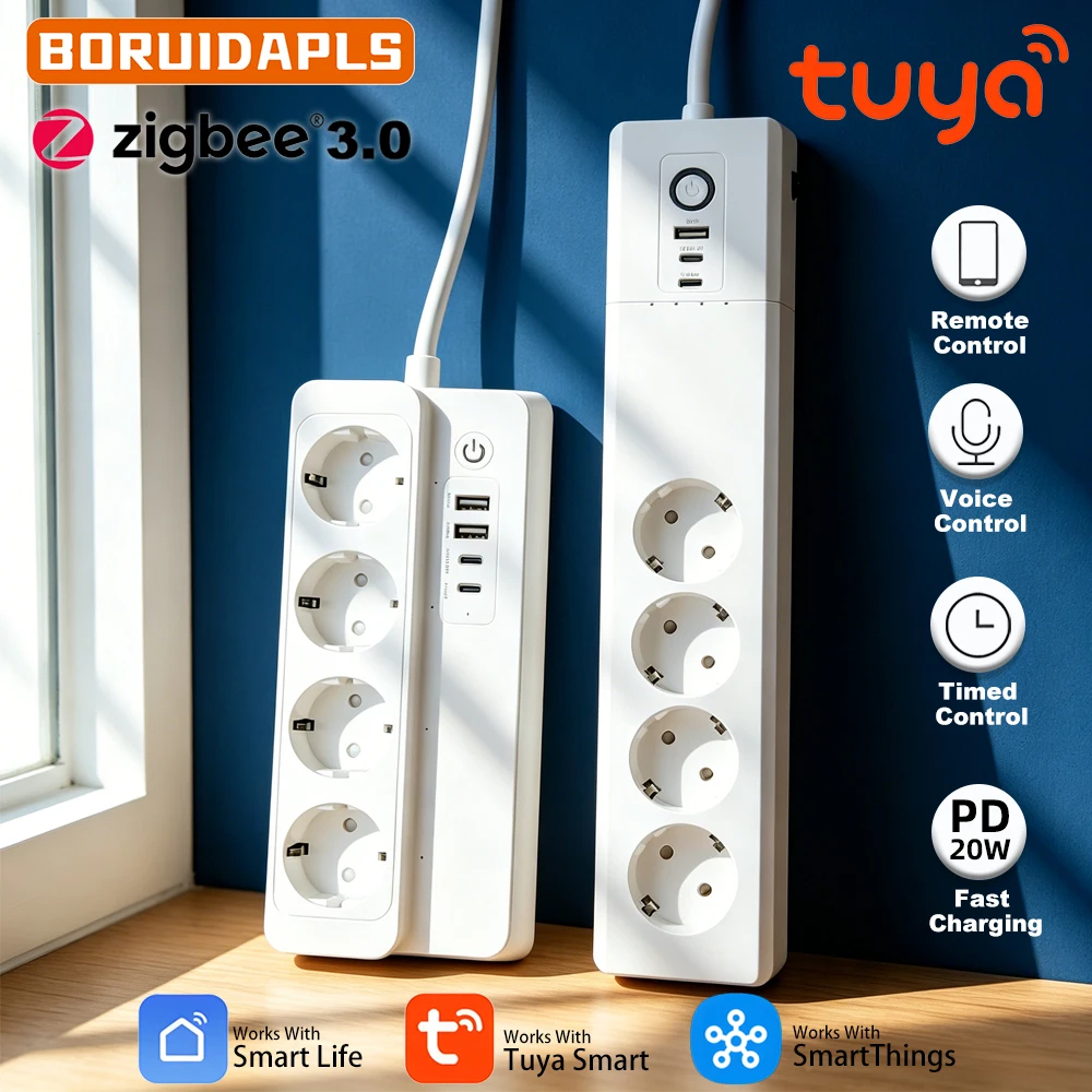 boruidapls-eu-kr-zigbee-tuya-smart-power-strip-remote-voice-control-socket-works-with-alexa-yandex-alice-google-home-usb-pd20w