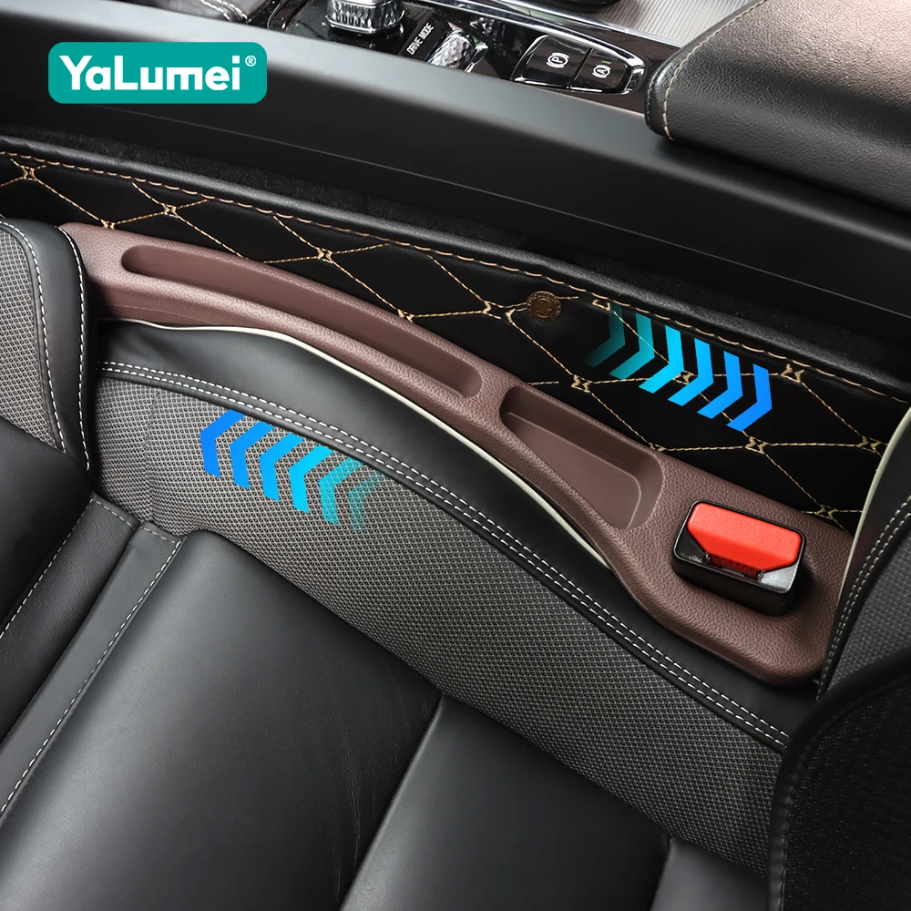 Für BMW X1 E84 F48 X2 F39 X3 E83 F25 X4 F26 X5 E53 E70 X6 E71 Auto Sitz Lücke Anti-leck Stopper Slot Lücke Organizer Zubehör