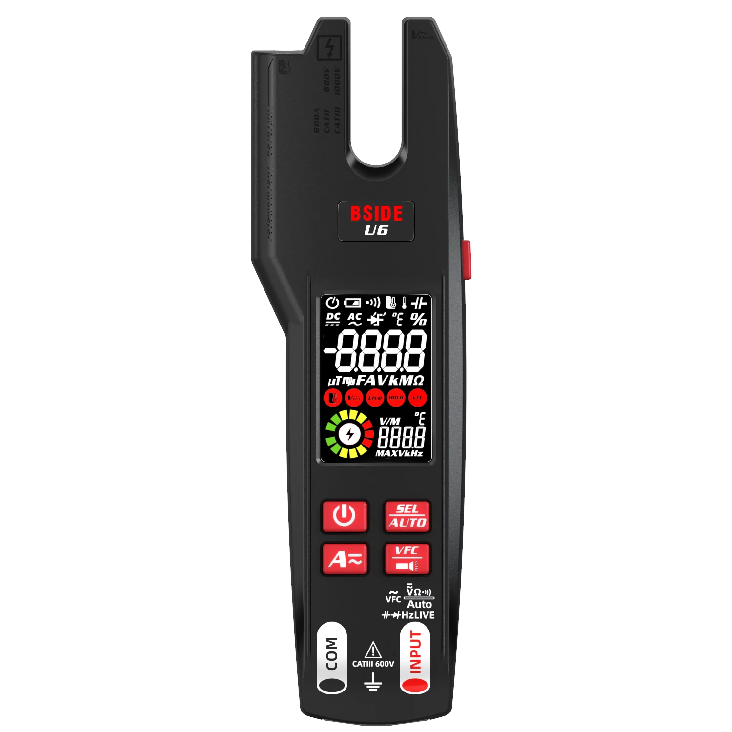 BSIDE-U6 Multi-Mode U-Type Infrared Temperature Measurement Multimeter