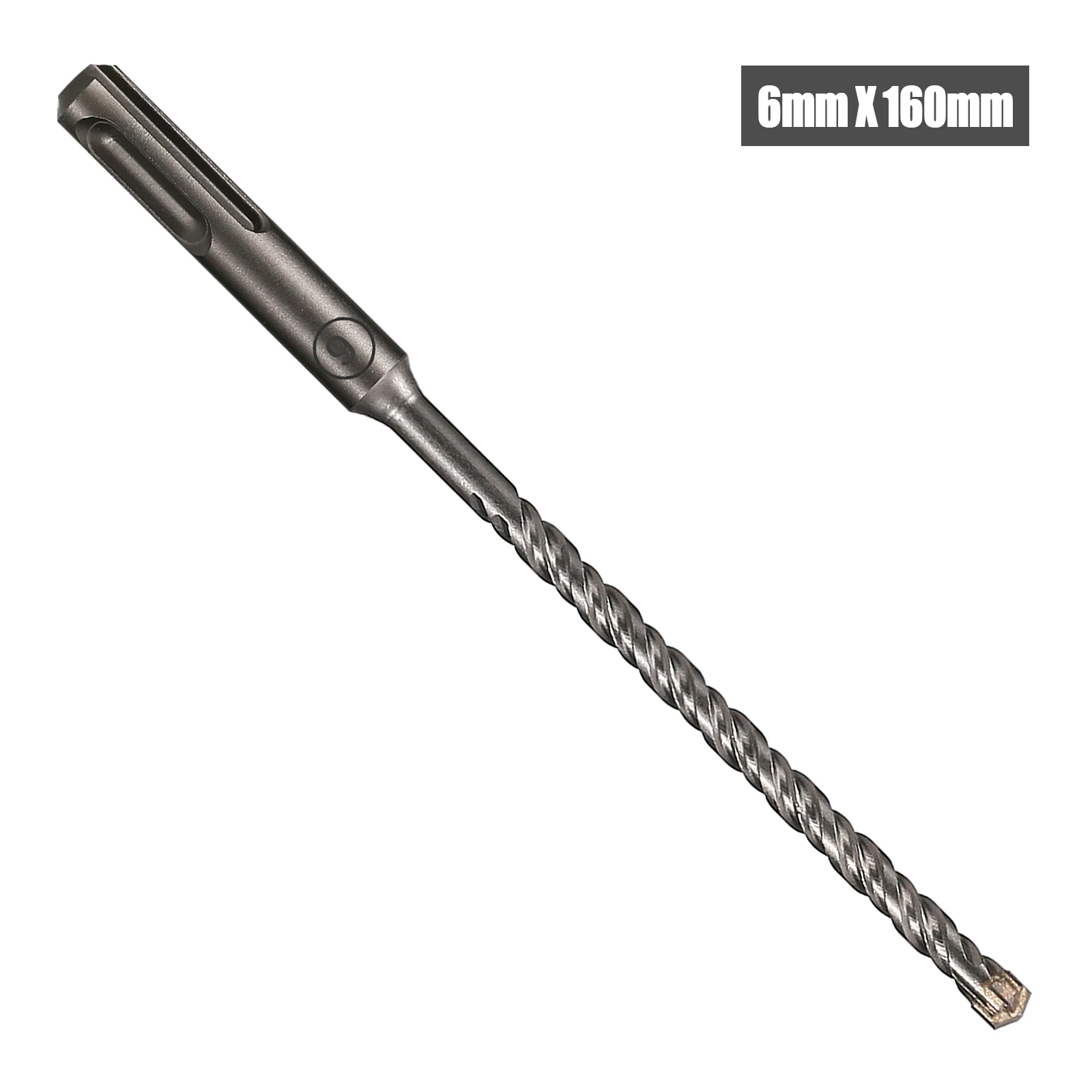 1 Stück Beton-SDS-Plus-5-16mm-Bohrer mit Kreuzschneidkopf, Doppel-Spiralbohrer, 160mm, für Mauerwerk, Ziegel, Block, Elektrohammer, Mauerbohrer – Detail 8