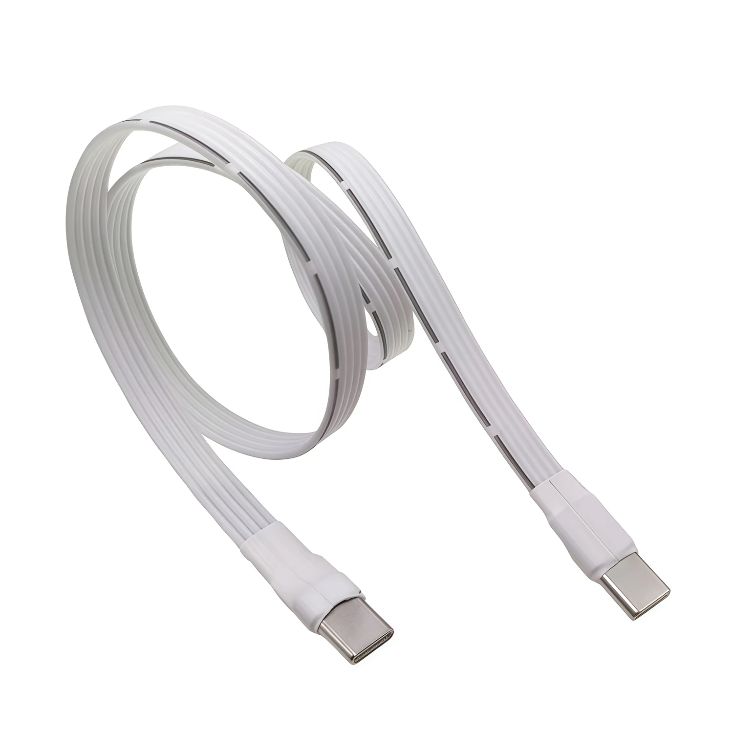 Flat Elbow USB2.0-C Type C Up/Down 90° Data Load PD Cable Left and Right USB C universal data cable for Android phones 5CM-200CM