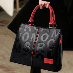 Borse a tracolla con lettera in pelle di qualità da donna a 2 strati per donna 2024 borse di lusso borse da donna Designer Tote Bag di grande capacità