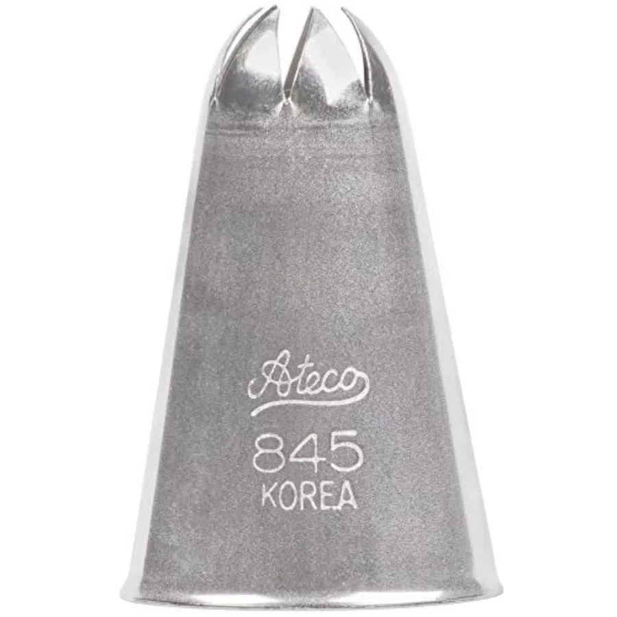 # 845 - Closed Star Pastry T.44'' Opening Diameter- Stains Steel by