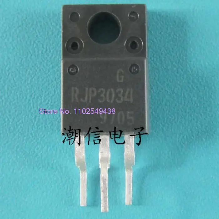 10 TEILE/LOS RJP3034 TO-220F auf lager