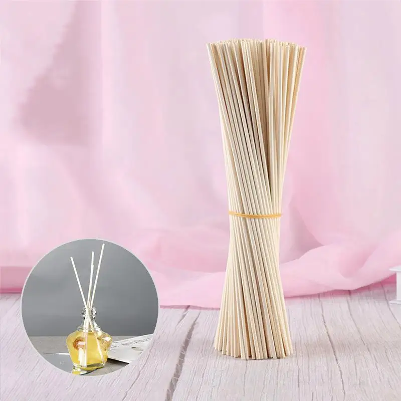 20-100pcs 3mm Reed Diffuser Replacement Stick DIY Handmade Home Decor Extra Thick Rattan Aromatherapy Diffuser Refill Sticks