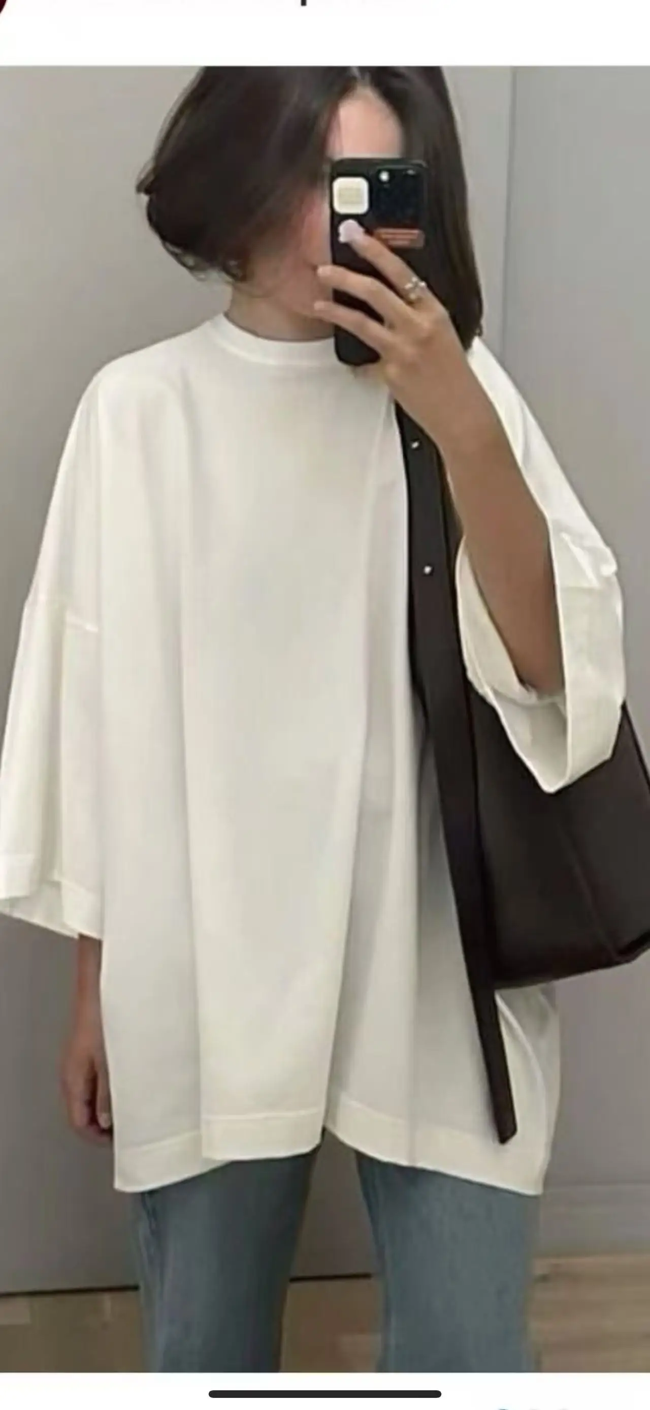 2025 Summer Oversized Basic T shirt Cotton Top image 2