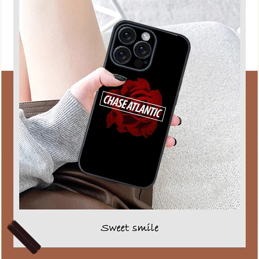 C-Chase Atlantic Music Phone Case For iPhone 16 15 14 13 12 11 PRO MAX PLUS Mini TPU Soft to  Skin-friendly case