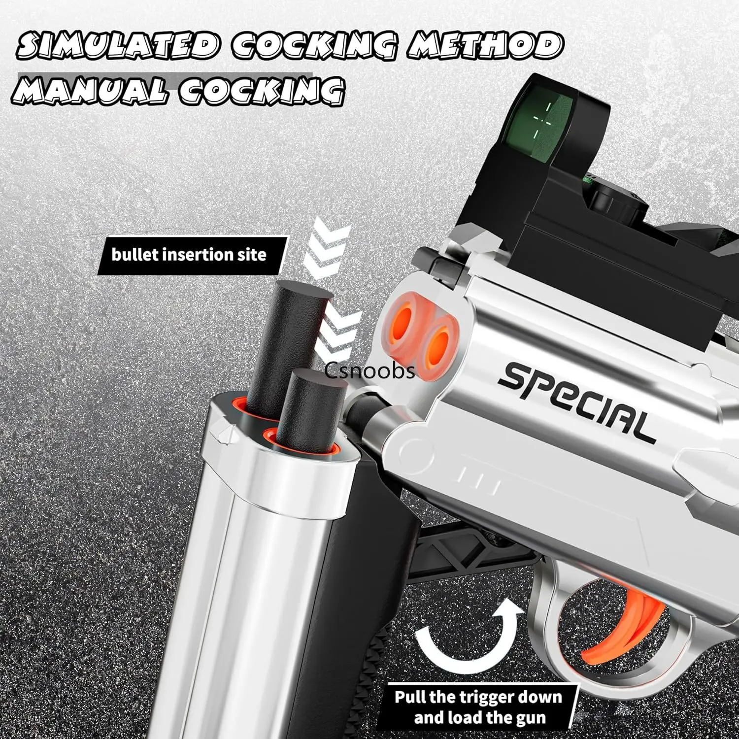 Double Barreled Rifle Toy Gun Airsoft Launcher Soft Bullets Blaster Outdoor Sports Game Shot Gun Waffe für Kinder Geschenk