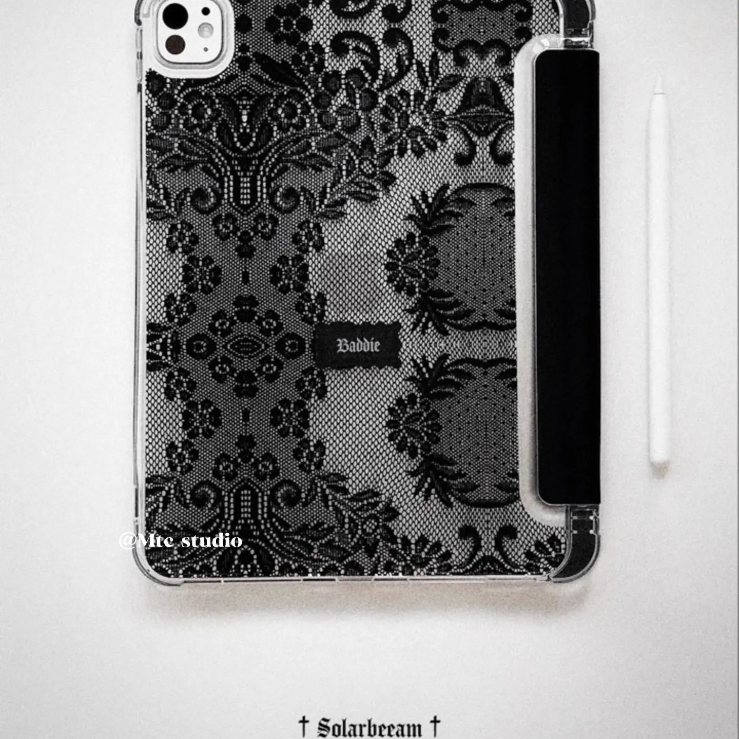 Art Y2K Dark Graffiti Personalized Creative Trendy For iPad Case iPad 10 9 8 7 Air 6 5 4 3 2 Pro 11 Mini Y-Fold Tri Fold Cover