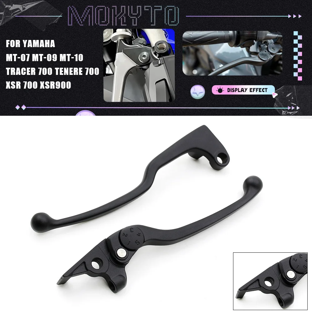 Motorcycle Accessories Control Handles Brake Clutch Lever for YAMAHA Tracer 7 /GT Niken /GT MT 07 09 10  XSR 700  XJ6N XTZ07
