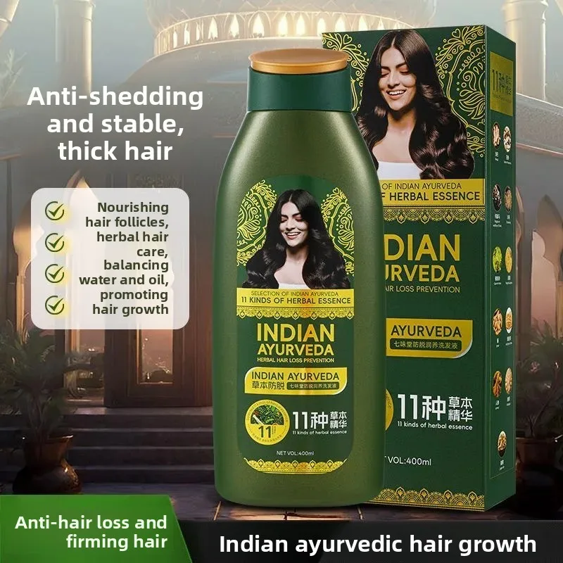 

400ml Shampoo with 11 Kinds of Herbal Essences for Anti Hair Loss Nourishing and Strengthening Hair Roots