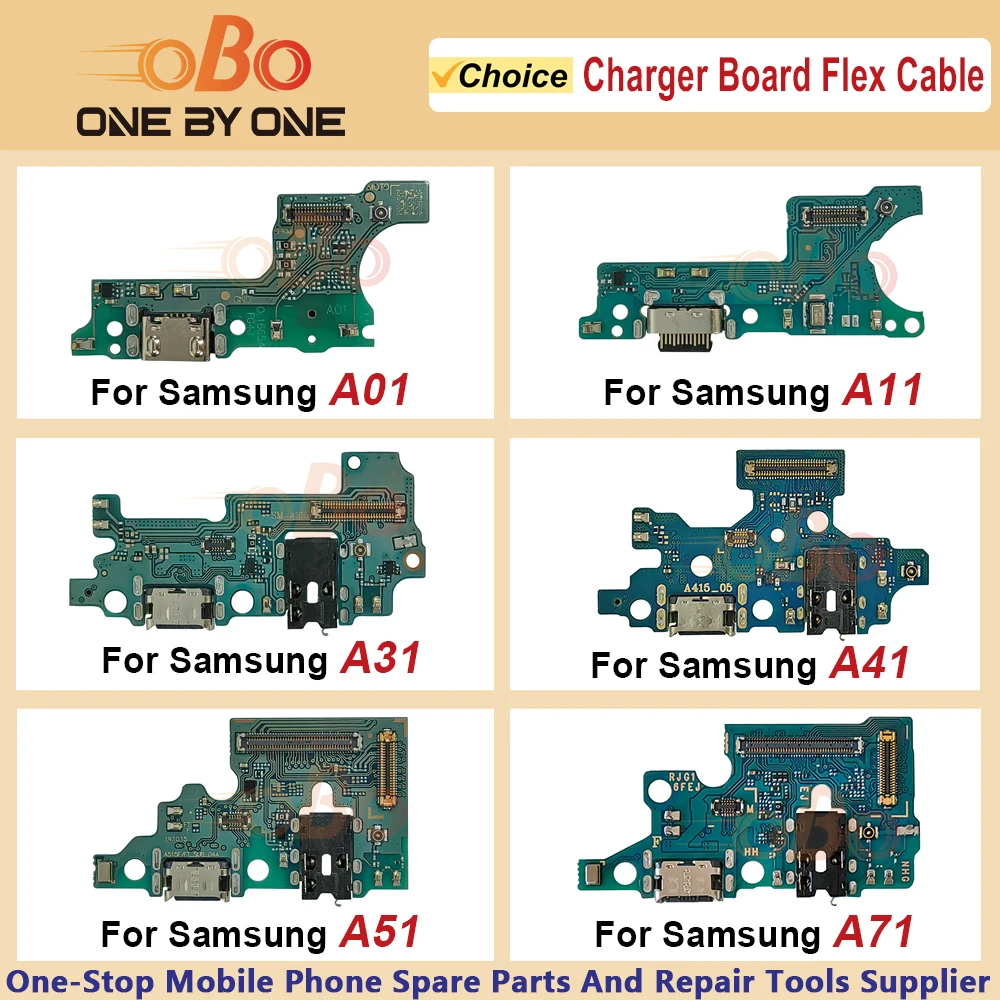 Conector de Puerto de Carga USB para Samsung Galaxy A01 A11 A31 A41 A51 A71 A315 A415 A515, Cable Flexible de Repuesto para Placa de Carga (1 Unidad)