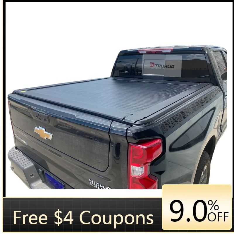 

Deren High QualityAutomatic Electric Truck Bed Cover 1500/2500 GMC Sierra Remote Control Locking Function-Model Ranger