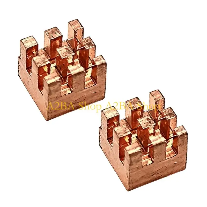 A2BA 2Pcs Board cooling heatsink set for repair work and daily use support
