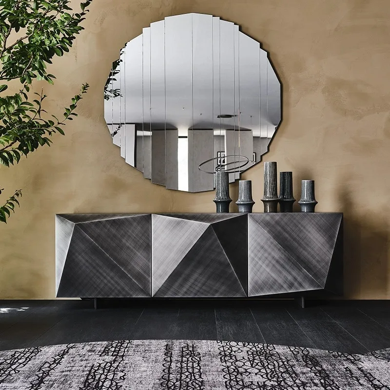 خزانة تلفزيون من خشب الزان، خزانة جانبية #5