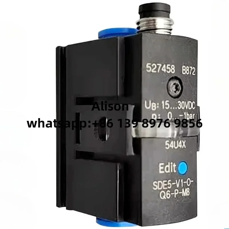 Original pressure sensor SDE5-D10-O-Q6-P-M8 527464 SDE5-D10-O-Q4E-P-M8 527466 SDE5-D10-O-Q6E-PM8 527467 SDE5-V1-O-Q6-P-M8 527458
